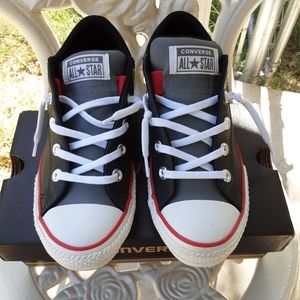 Boy's/ Girl's Leather Converse Sneakers